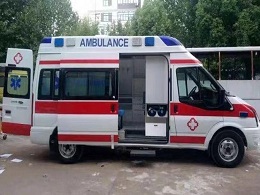 救护车送往异地就医，有专门运送